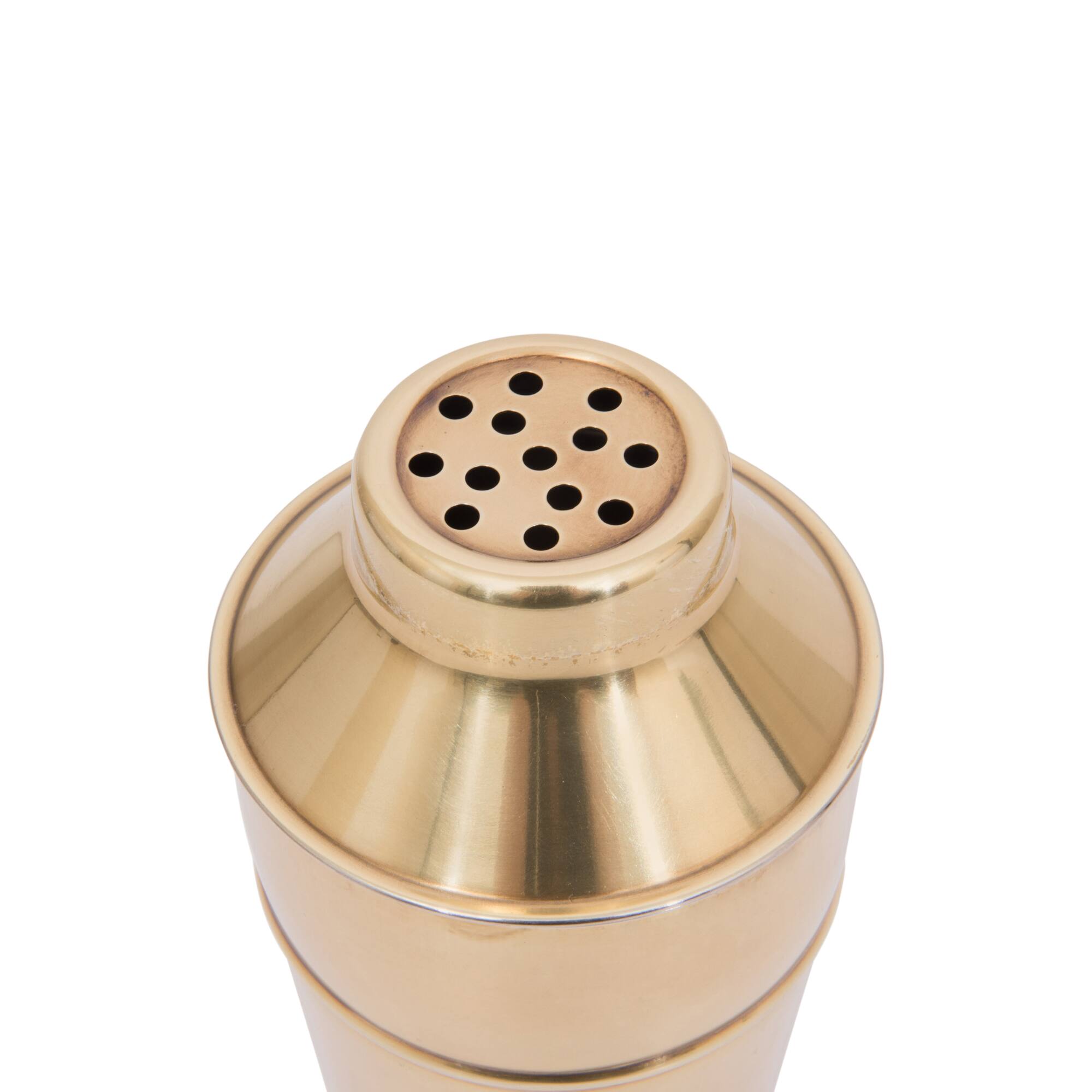 Hello Honey® Gold Stainless Steel Cocktail Shaker